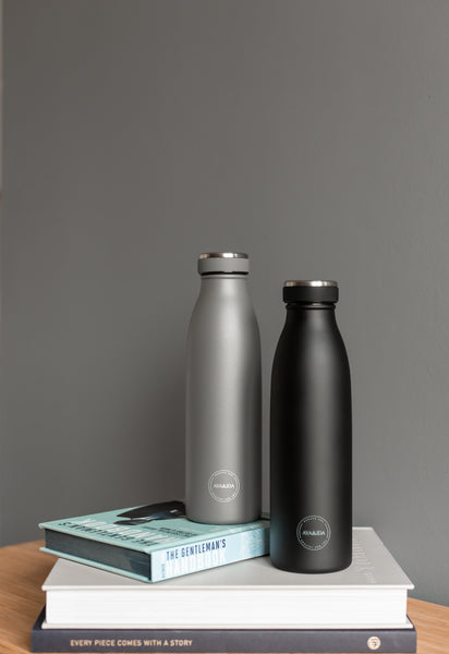 Dark Grey Drinking Bottle