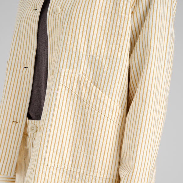 Yellow Stiby Work Stripe Jacket