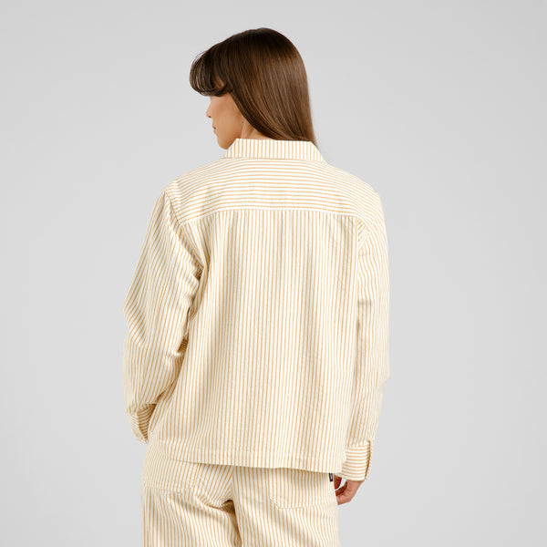 Yellow Stiby Work Stripe Jacket