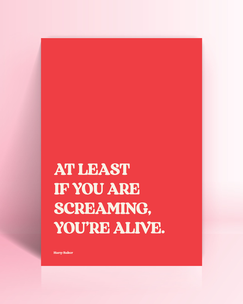Red Tender A3 Print
