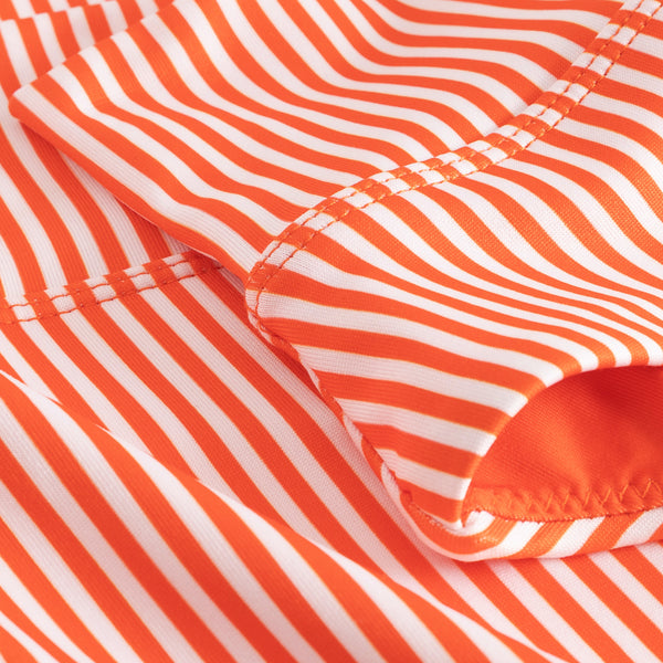 Slite Alva Grenadine Red Thin Stripe Bikini Set