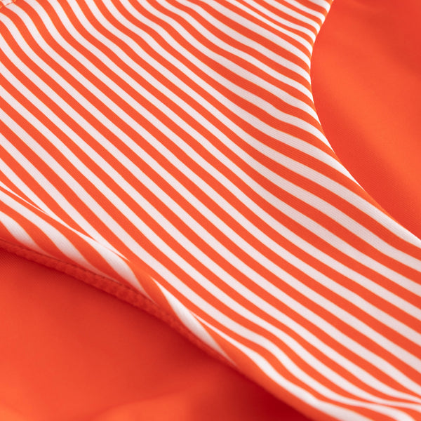 Slite Alva Grenadine Red Thin Stripe Bikini Set