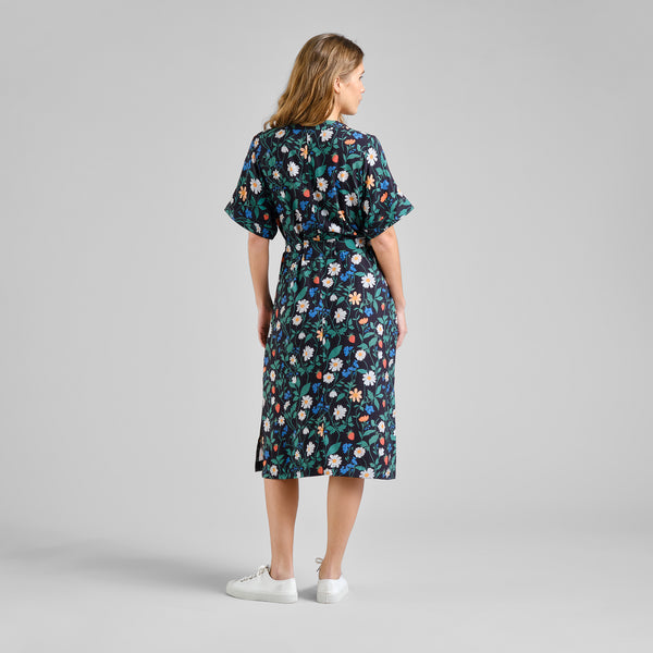 Kallvik Black Strawberry Field Dress