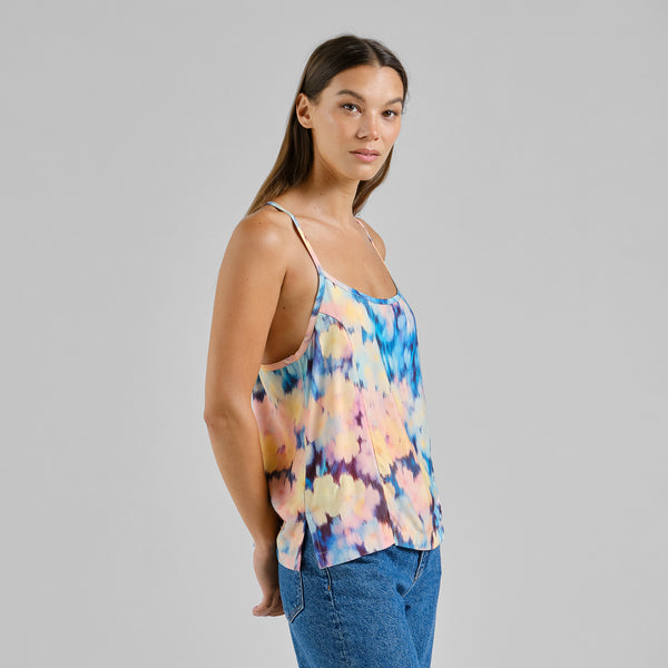 Hoby Multi Colour Ikat Field Strap Top