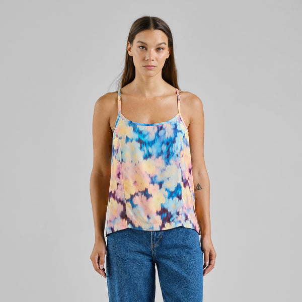Hoby Multi Colour Ikat Field Strap Top
