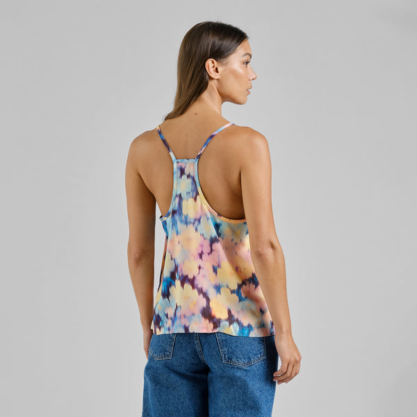 Hoby Multi Colour Ikat Field Strap Top