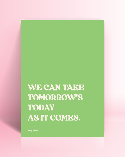 Green Tender A3 Print