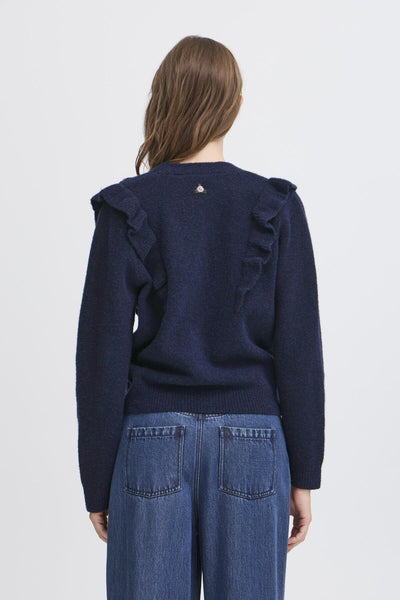 Morris Maritime Blue Cardigan