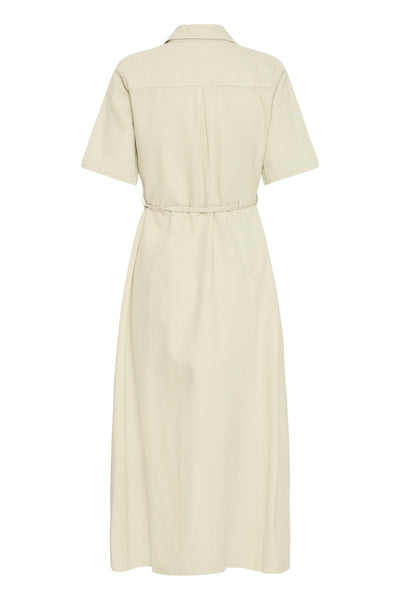 Atelier Rêve Kunis Dress in sage green.