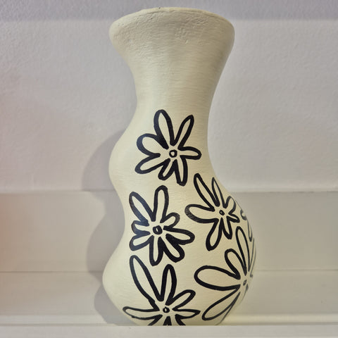 Black Flower Vase