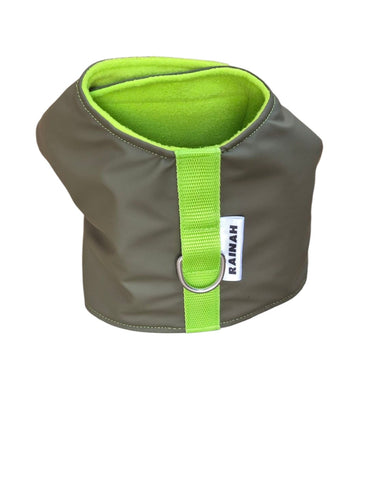 Rainah Green Waterproof Dog Harness