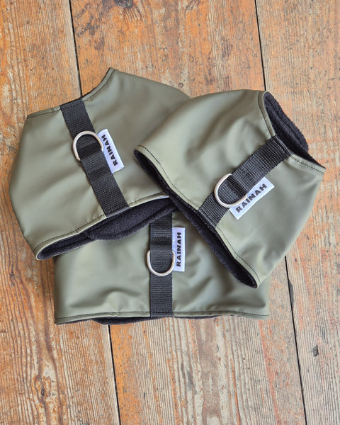 Rainah Black Waterproof Dog Harness