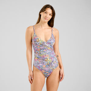Dedicated Klinte Meadow Flowers Wrap Swimsuit