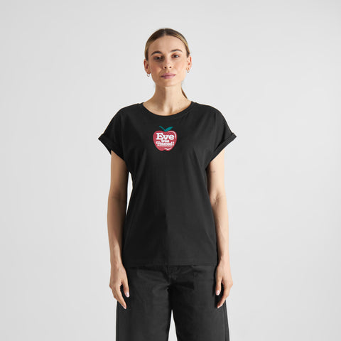 Dedicated Visby Eve Was Framed Black T-shirt