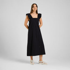 Landsort Schiffli Black Dress
