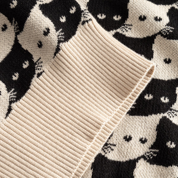 Pepita Cats Kanan Cardigan