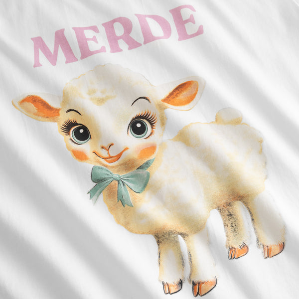 Lamb White Vadstena T-Shirt