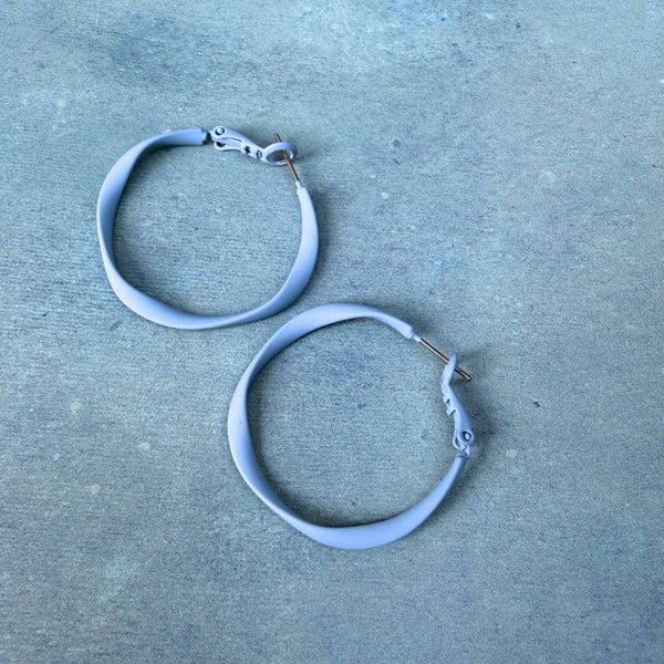 Twisty Hoops - Various Colours