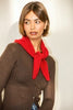 Red Nina Triangle Scarf