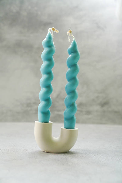 U Shape Candle Holder