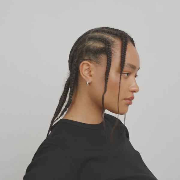 NEVAEH Hoops - Silver