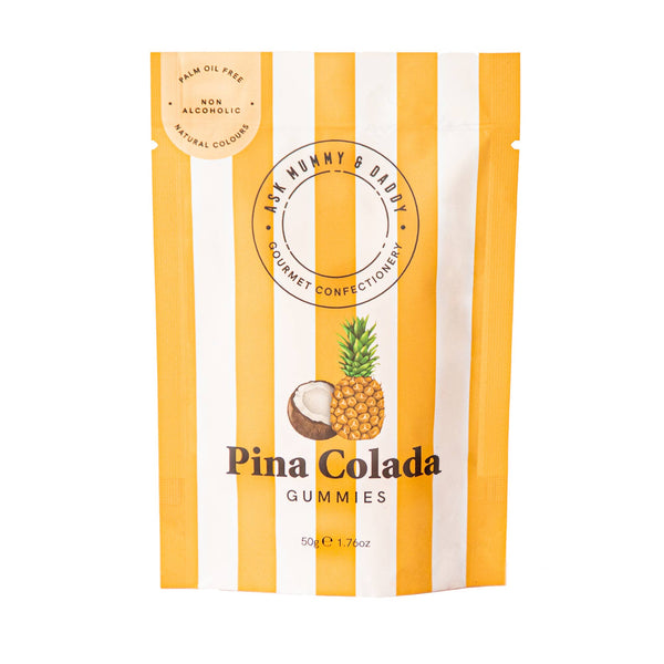 Ask Mummy & Daddy Pina Colada gourmet gummies