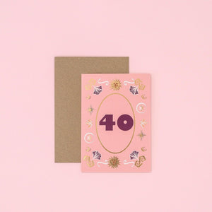 Milestone Birthday Card