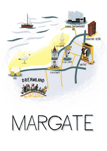 Margate Map Print