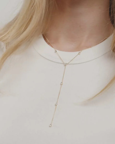 ROOT Y Necklace - Gold