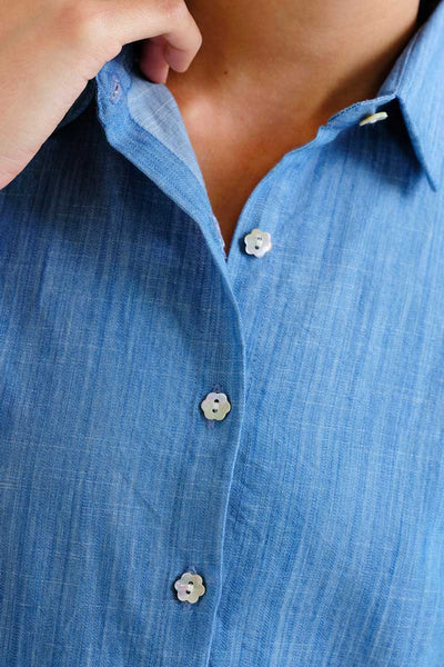 Light Blue Chambray Shirt