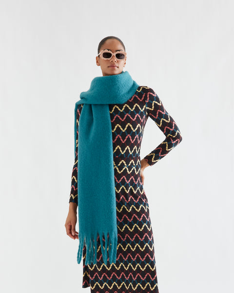 Teal Scarf