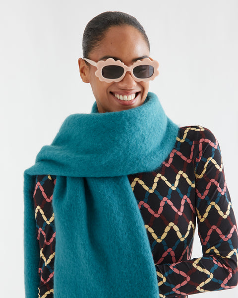 Teal Scarf
