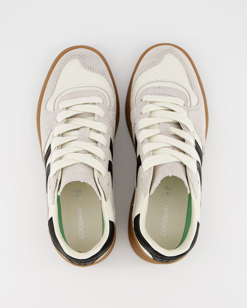 Goal Black & White Trainers