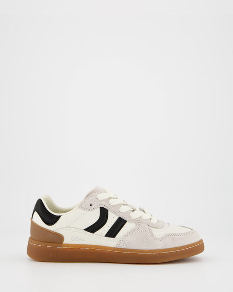 Goal Black & White Trainers
