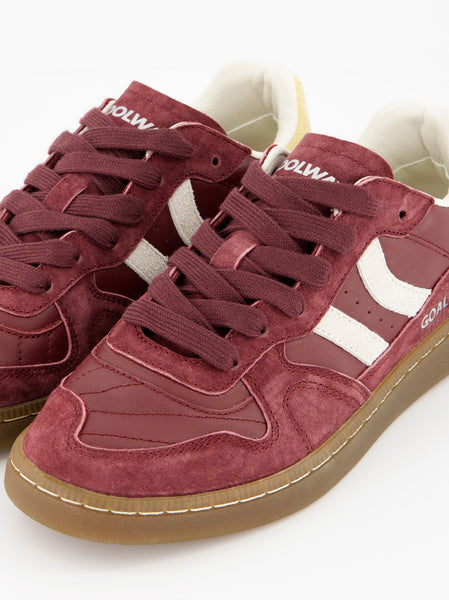 Goal Deep Rouge Trainers