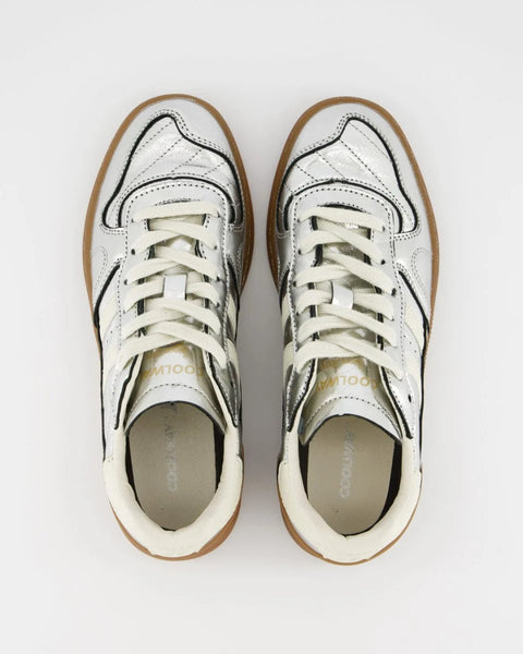 Goal Silver Mirror Trainers