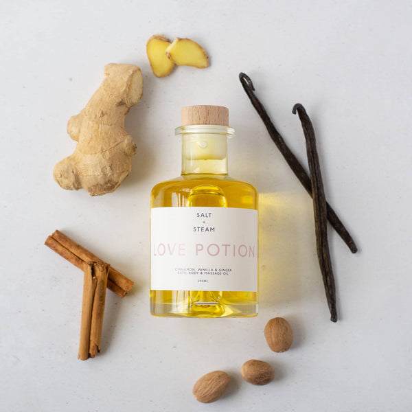 Love Potion - Spiced Bath, Body & Massage Oil