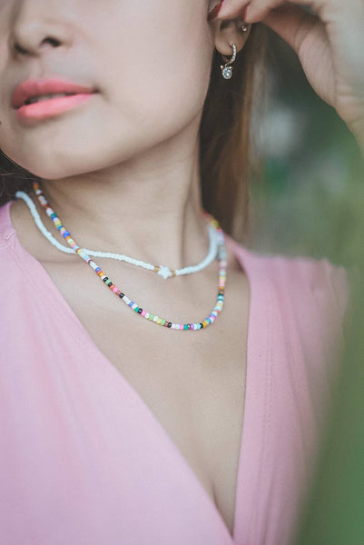 Benoa Bead Strawberry Necklace