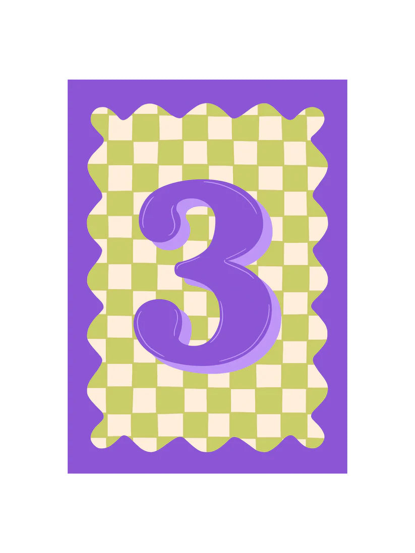 Age 3 Card