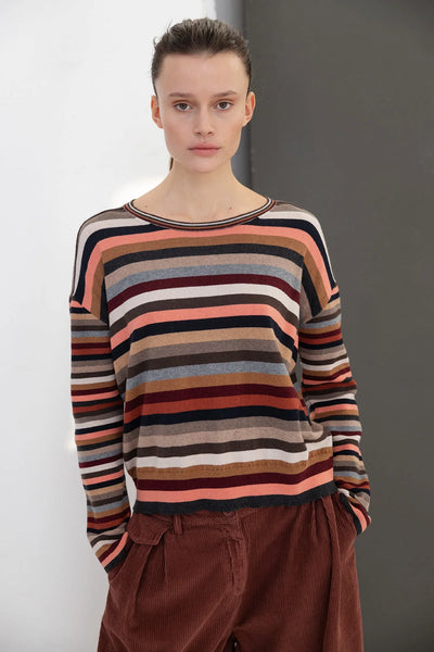 Safir Multi Stripe Jumper