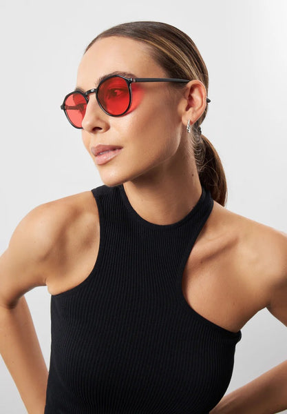 Adamo Red Sunglasses