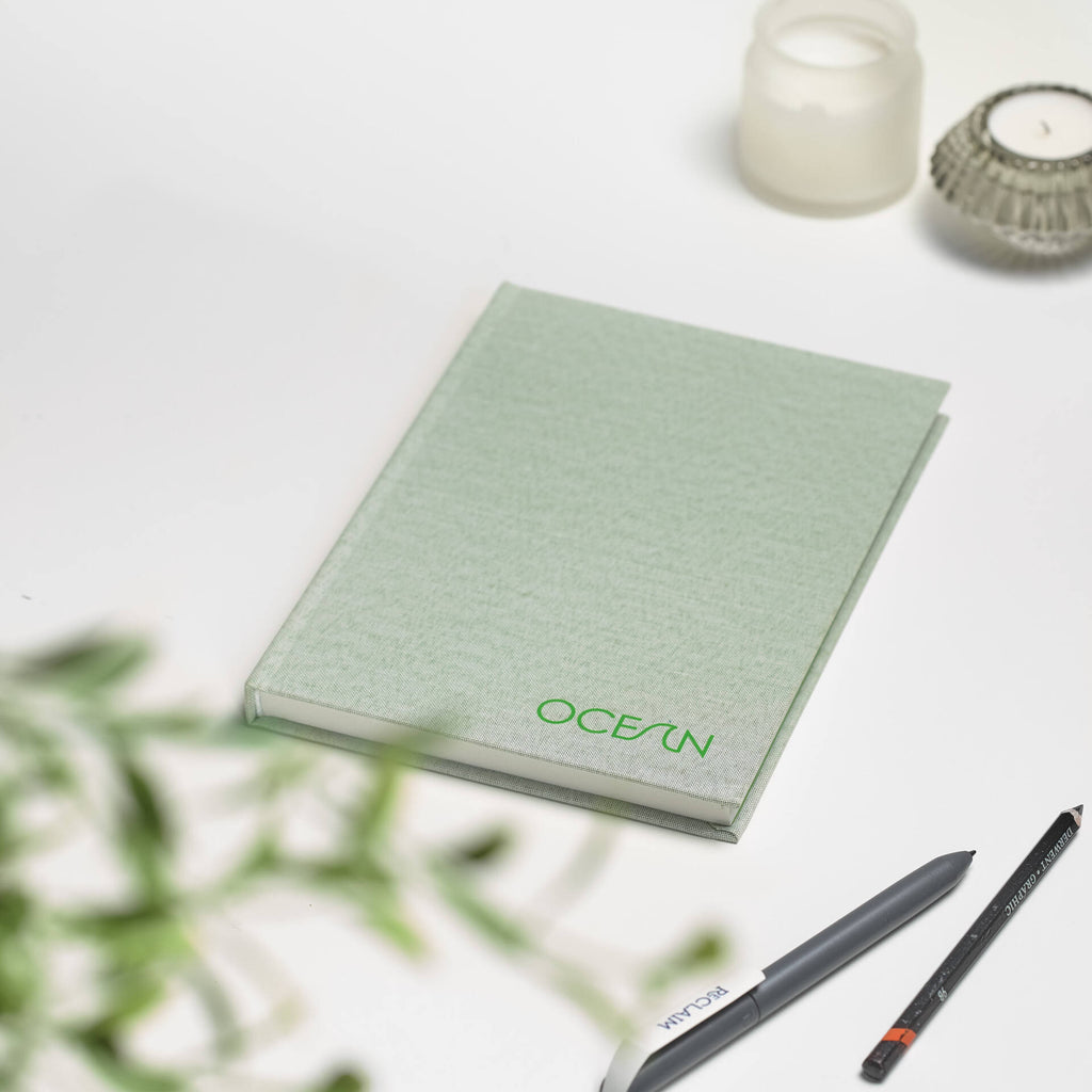 Garbage Notebook Green A5 Ocean Waste Notebook – The Store Collective