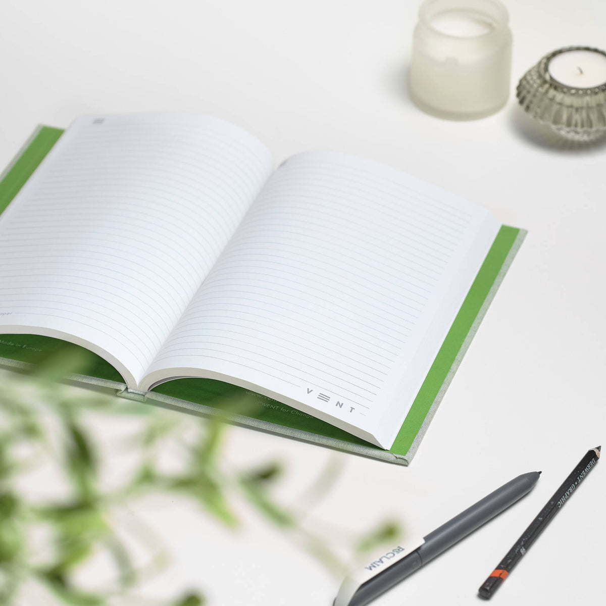 Garbage Notebook Green A5 Ocean Waste Notebook – The Store Collective