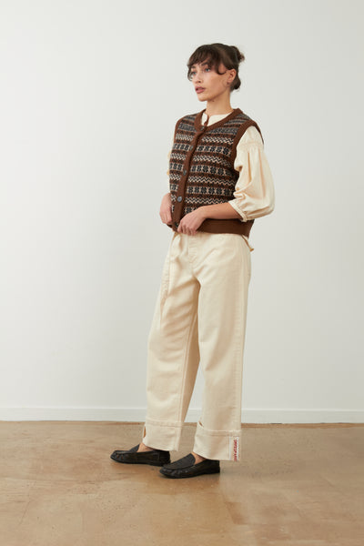 Aliena Chocolate Gilet