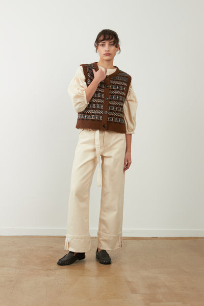 Aliena Chocolate Gilet