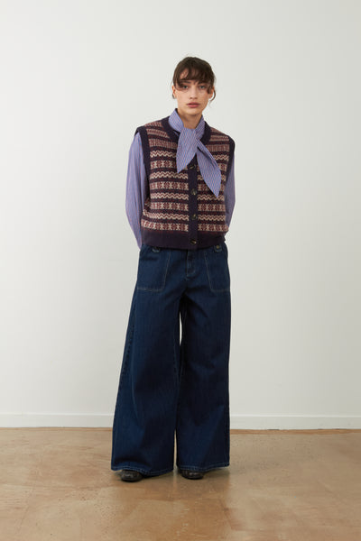 Aliena Navy Gilet