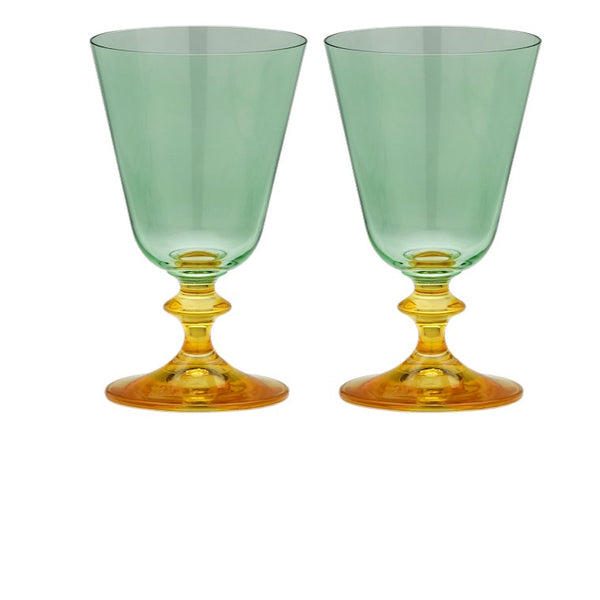 Arancia Short Wine Glass Set of 2