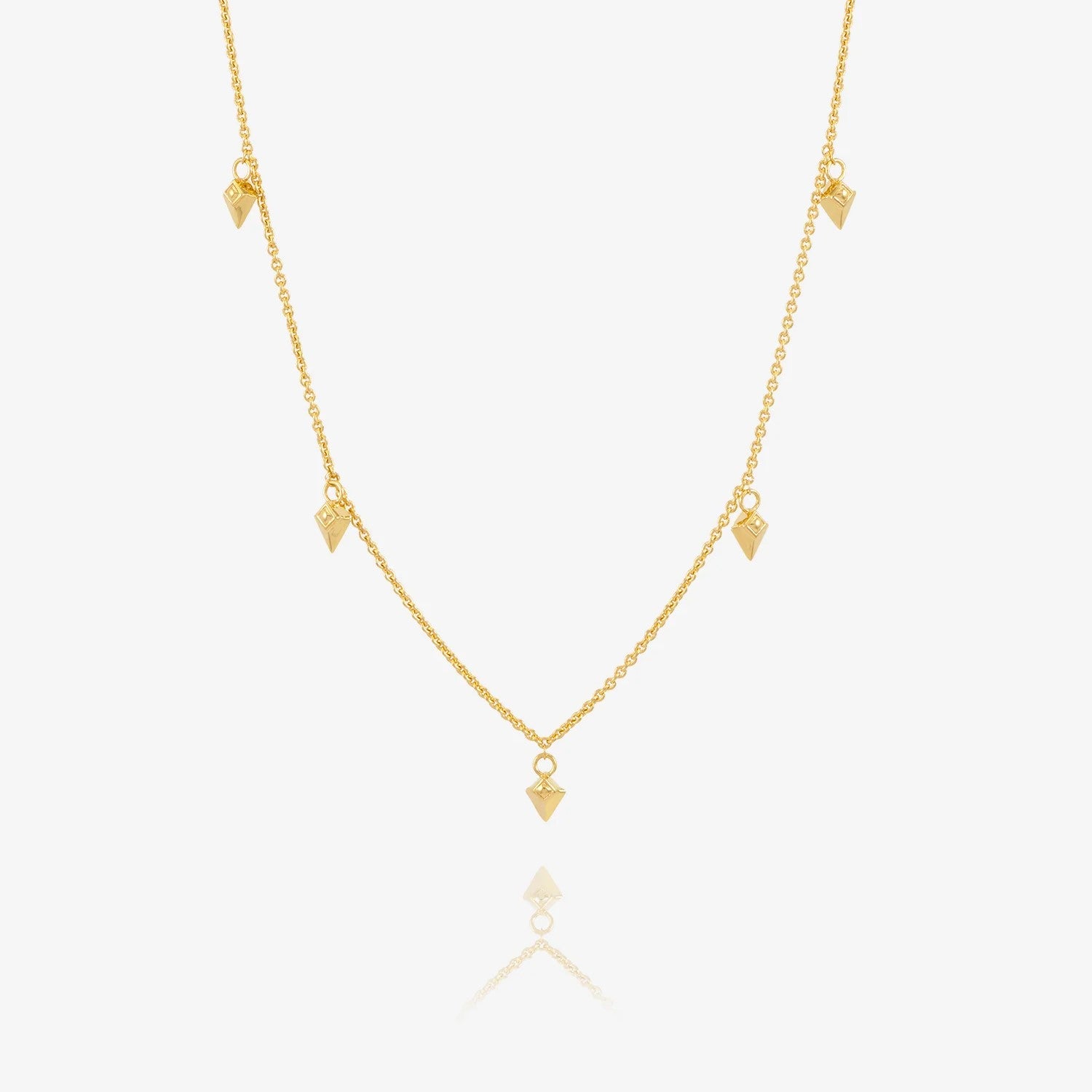 Arrow Spike Necklace by Rachel Jackson London - North Star Collection