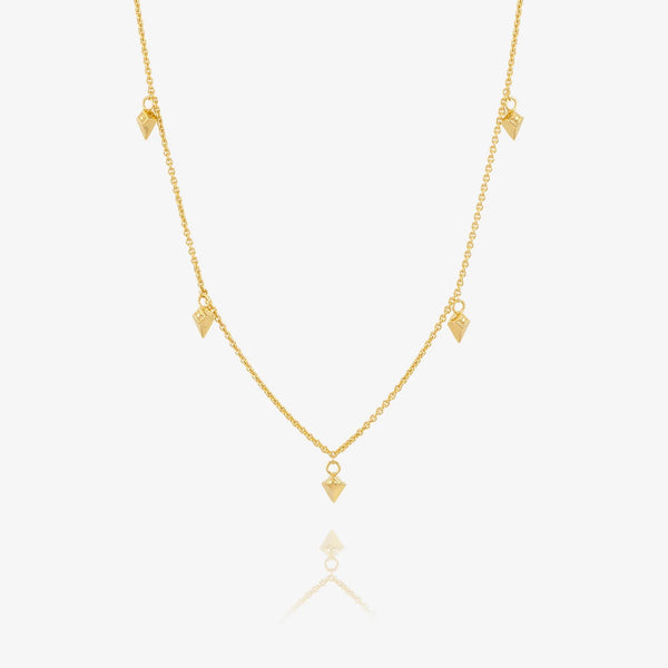 Arrow Spike Necklace by Rachel Jackson London - North Star Collection