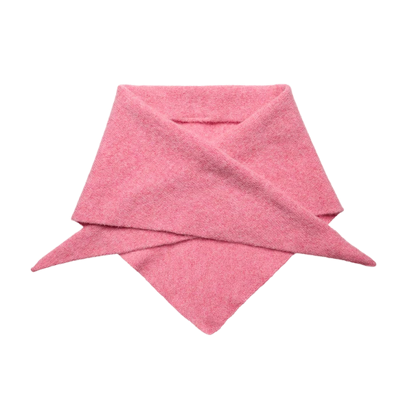 French Rose Triangle Scarf